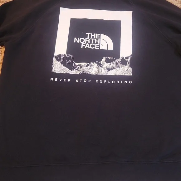 The North Face Black Hoodie Size XL - Picture 4 of 6